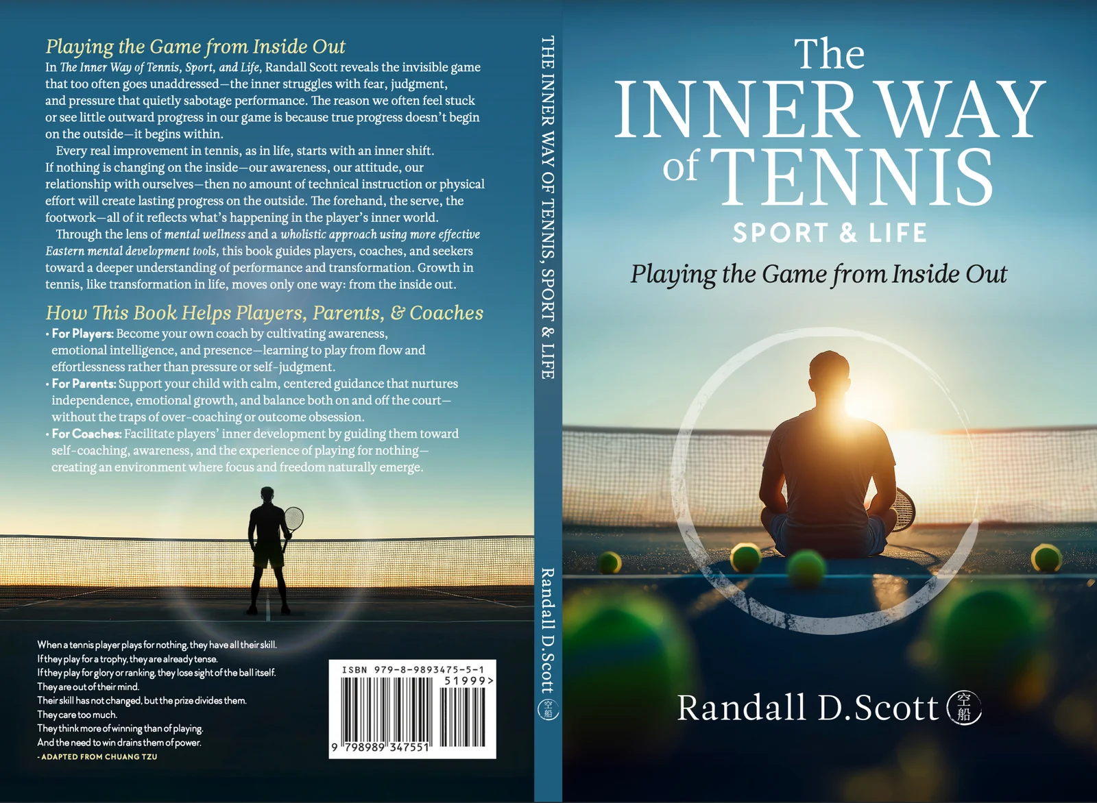 The Inner Way of Tennis, Sport & Life — book cover